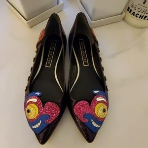 Marc Jacobs embellished ballerina flats